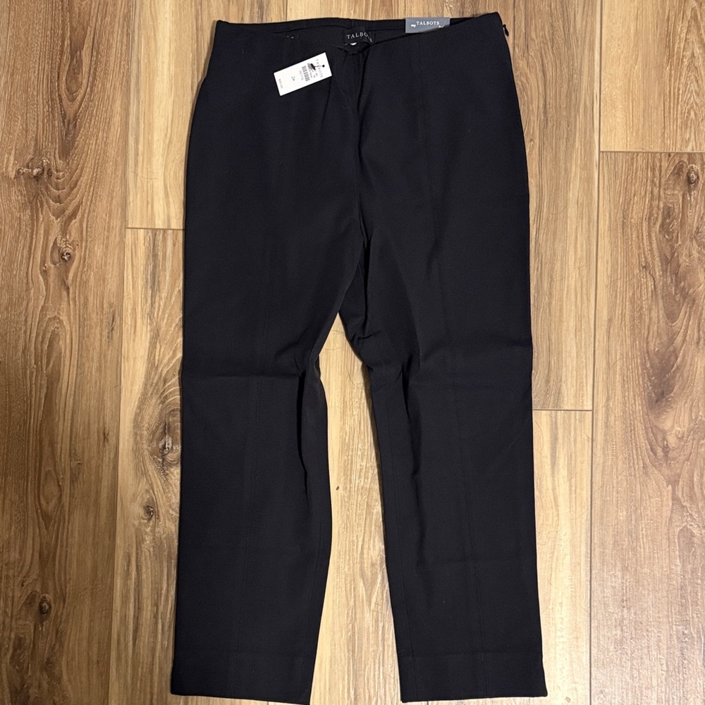 Talbots Women’s Crop Black Dress Pants
